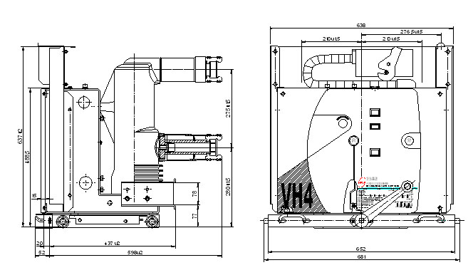 VH4系列高壓真空斷路器